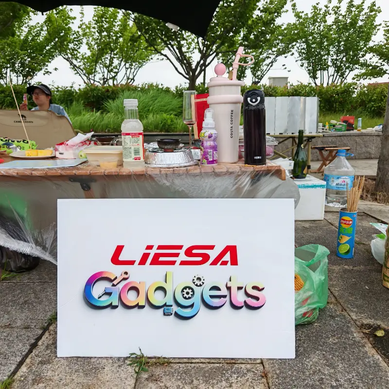 LIESA Gadgets organizuje vonkajšie kempingové tímové budovanie na zjednotenie tímu pre globálne podnikanie v oblasti čistiacich zariadení